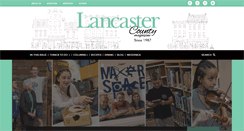 Desktop Screenshot of lancastercountymag.com